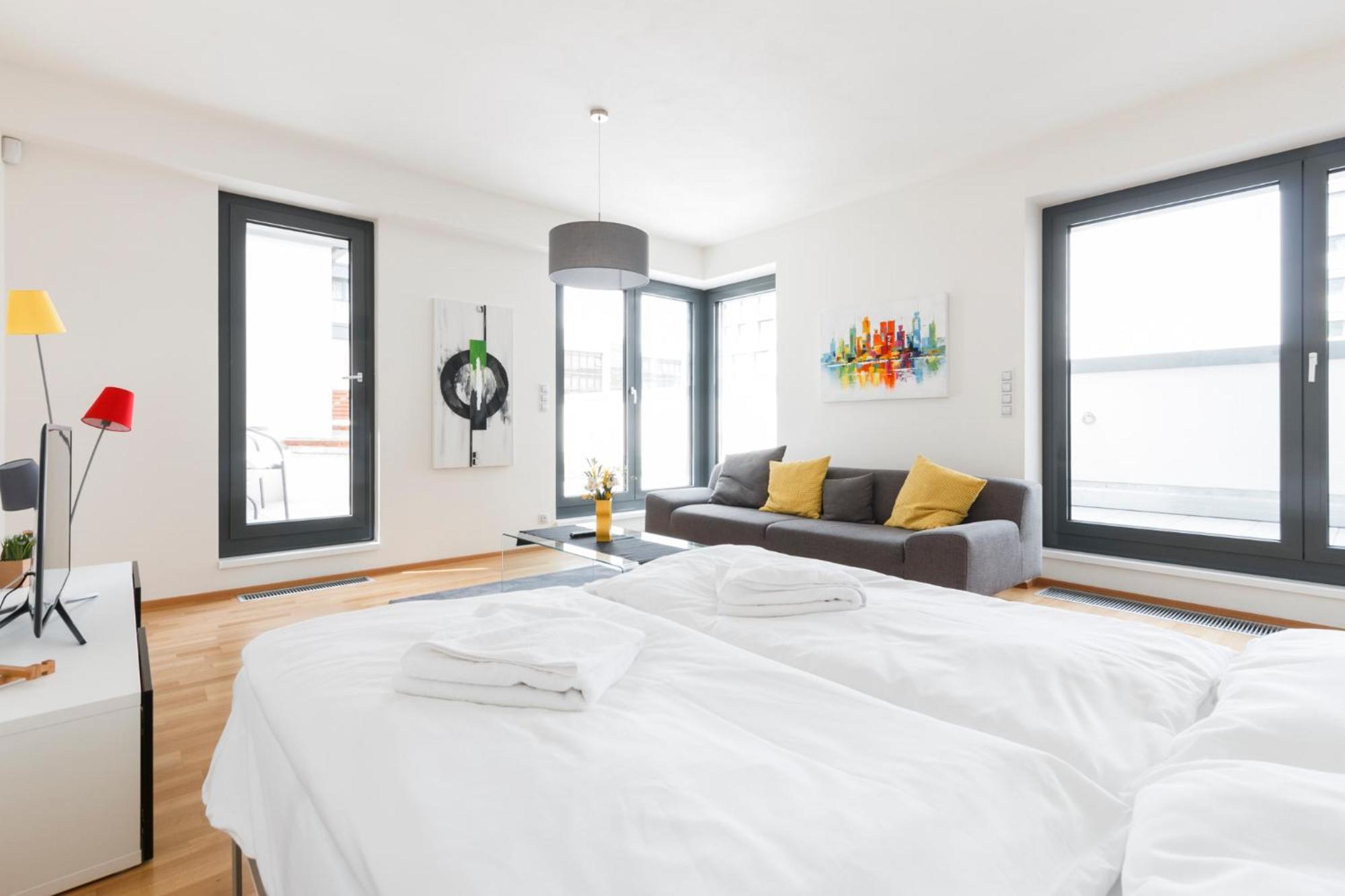 Prague Days - Luxurious Apartments In Trendy Zizkov Zewnętrze zdjęcie